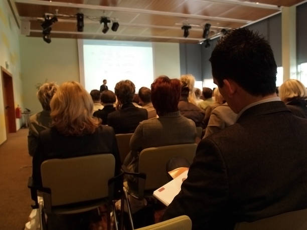 istock Audience at Business seminar 172167464