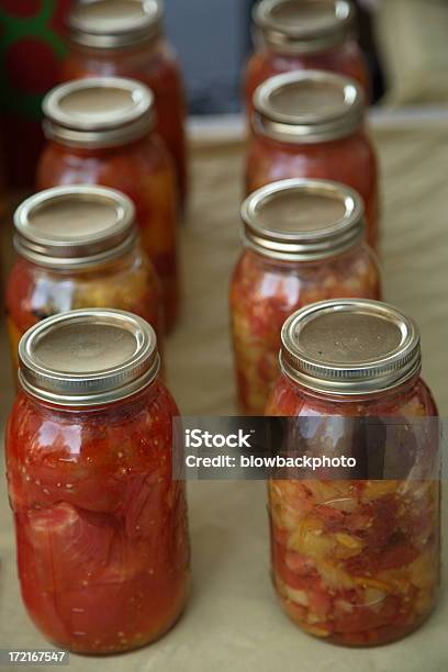 Gastronomía Compotas O Tomates Foto de stock y más banco de imágenes de Alimento - Alimento, Alimento conservado, Alimentos cocinados