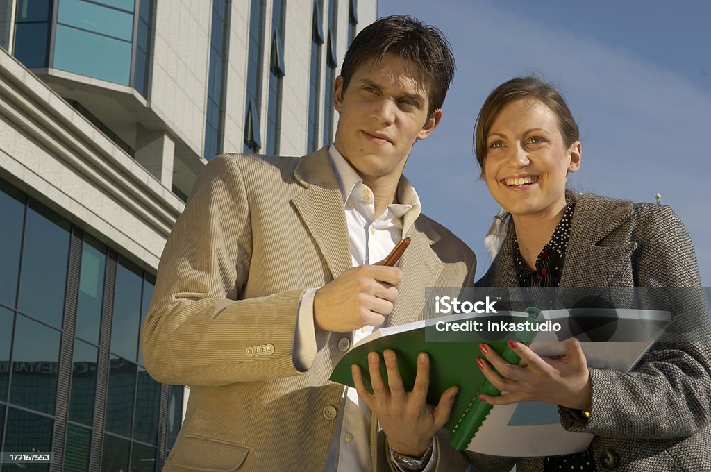 Pareja de negocios - Foto de stock de Adulto libre de derechos