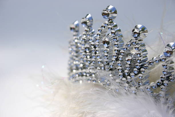 princesa de gelo - beauty contest tiara crown wedding - fotografias e filmes do acervo