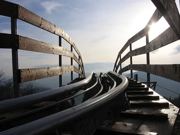 Photo of roller-coaster