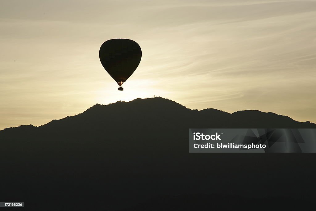 Ballon-Silhouette - Lizenzfrei Arrangieren Stock-Foto