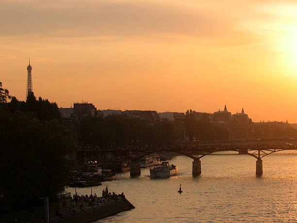 istock Photo of Paris during the sunset 172168406