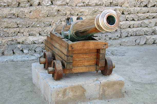 Dubai Museum Canon stock photo