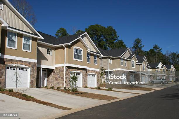 Suburban Homes Stock Photo - Download Image Now - Blue, City, Community