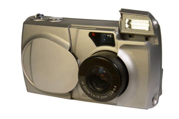 digital camera (isolated) stock photo