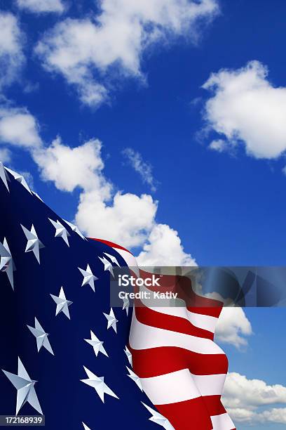 Bandera Estadounidense Xxl Foto de stock y más banco de imágenes de Aire libre - Aire libre, Azul, Bandera