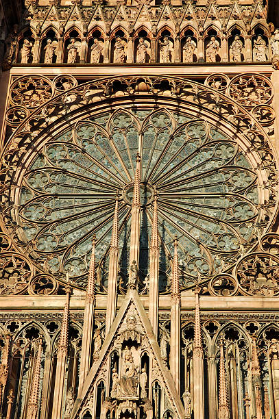 Cattedrale di Strasburgo - foto stock