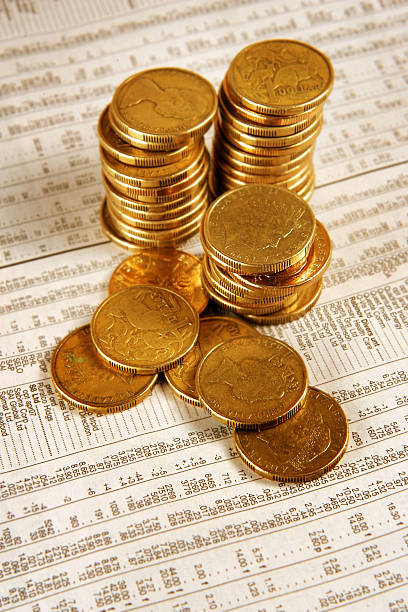 株式・株式 - meteorology finance currency symbol gold ストックフォトと画像