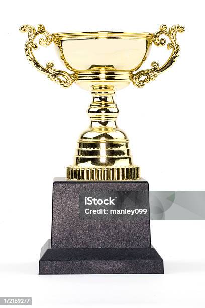 Trofeo Golden Cup - Fotografie stock e altre immagini di Brillante - Brillante, Competizione, Composizione verticale