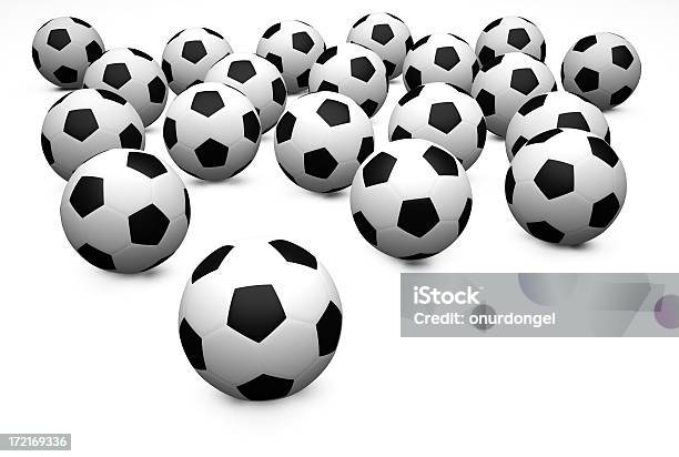 Concetti Di Football - Fotografie stock e altre immagini di Bianco - Bianco, Calcio - Sport, Colore descrittivo