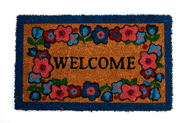 doormat stock photo