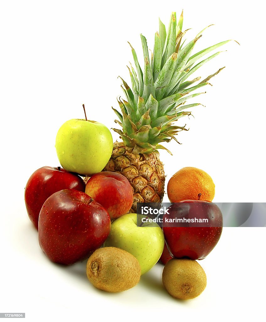 Selezione di frutta - Foto stock royalty-free di Abbondanza
