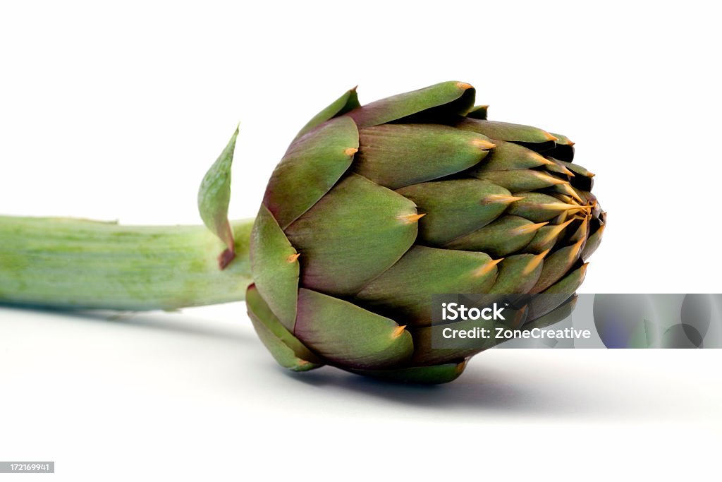 Carciofo verde dettaglio - Foto stock royalty-free di Alimentazione sana