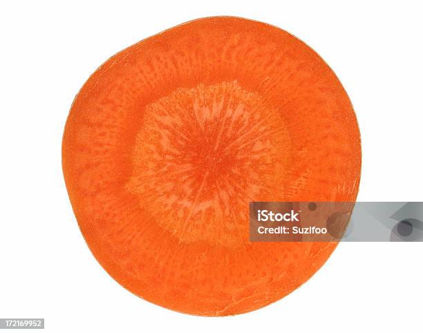 Carrot Cross Section Stock Photo - Download Image Now - Carrot, Slice of Food, Cross Section