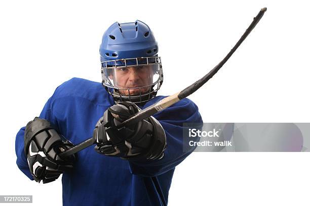Hockey Player - zdjęcia stockowe i więcej obrazów Agresja - Agresja, Białe tło, Chłodny