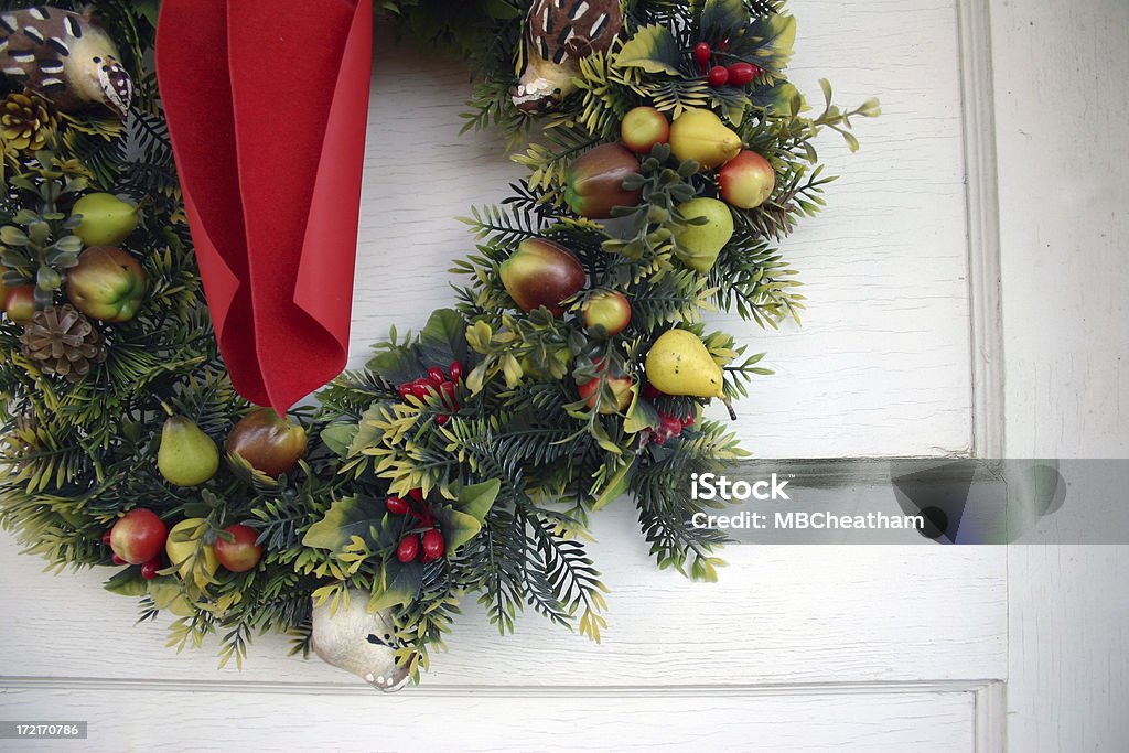 País de Navidad - Foto de stock de Corona - Arreglo floral libre de derechos