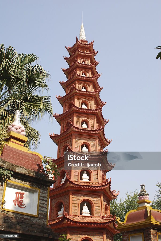 Tran Quoc Pagoda - Zbiór zdjęć royalty-free (Hanoi)