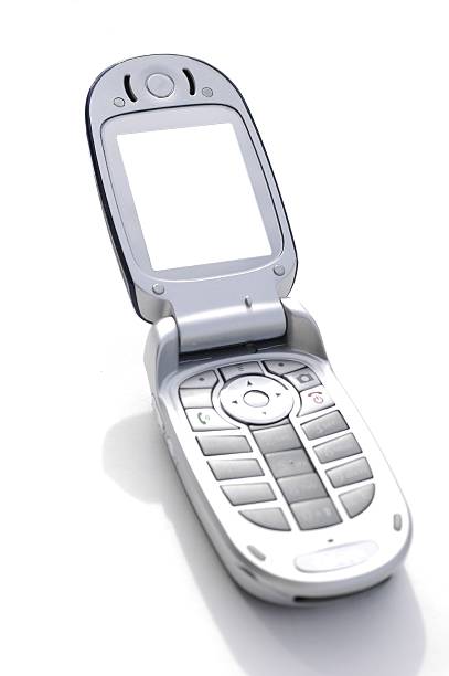 cell phone a newer model flip cell phone flip phone stock pictures, royalty-free photos & images