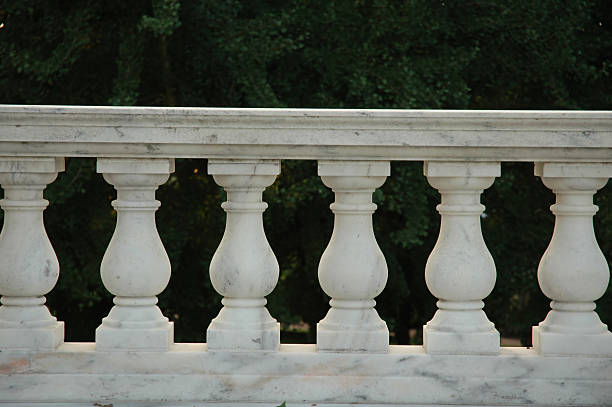 Marble Columns stock photo