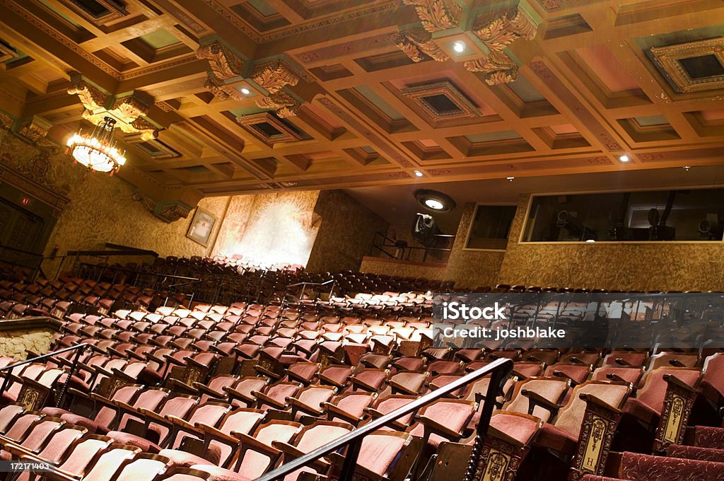 Wnętrze theater - Zbiór zdjęć royalty-free (Broadway - Manhattan)