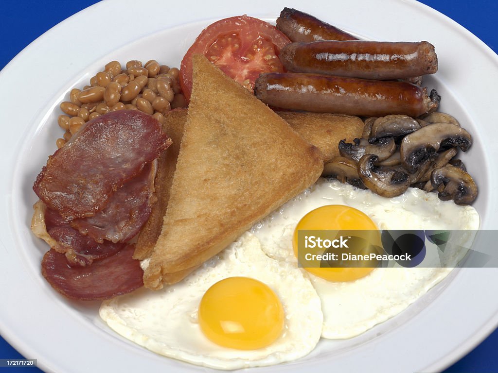 Reichhaltiges Frühstück - Lizenzfrei Bohne Stock-Foto