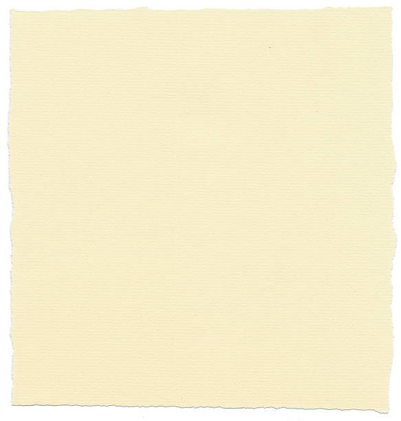 istock Cream Textured Paper with Torn Edges 172171831