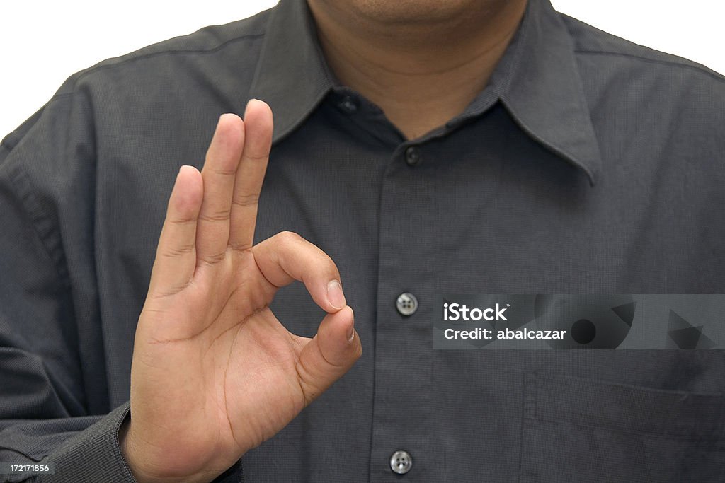 letter f american sign language "letter f, sign language series, in the american alphabet" Letter F Stock Photo