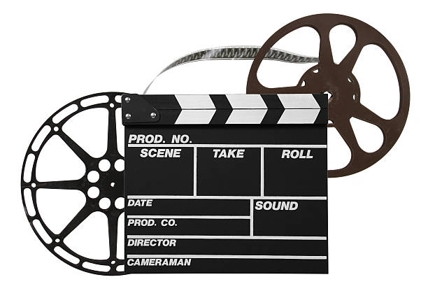 istock Film reels and clapper 172171987