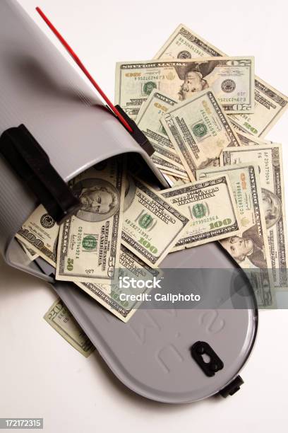 Money In The Mailbox Stock Photo - Download Image Now - Abundance, Award, Business