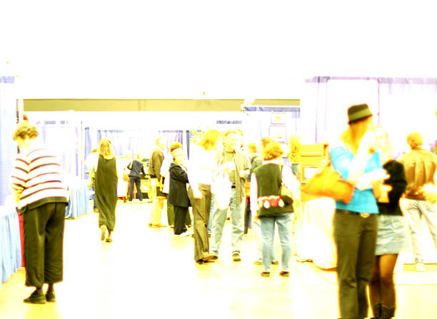 istock Trade Show Crowd - High Key 172172319