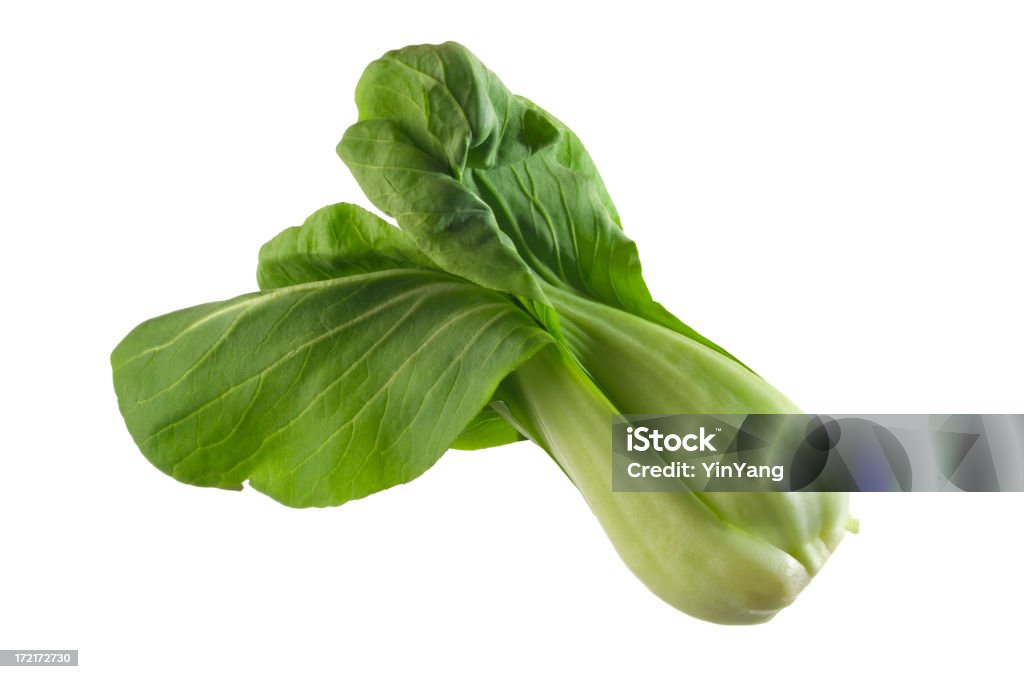 Baby Bok Choy auf Weiß - Lizenzfrei Asiatische Kultur Stock-Foto