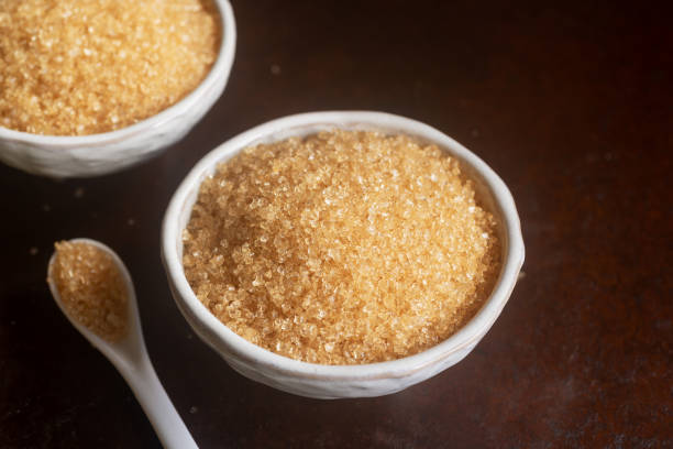 istock brown sugar in white bowl. 1721729660