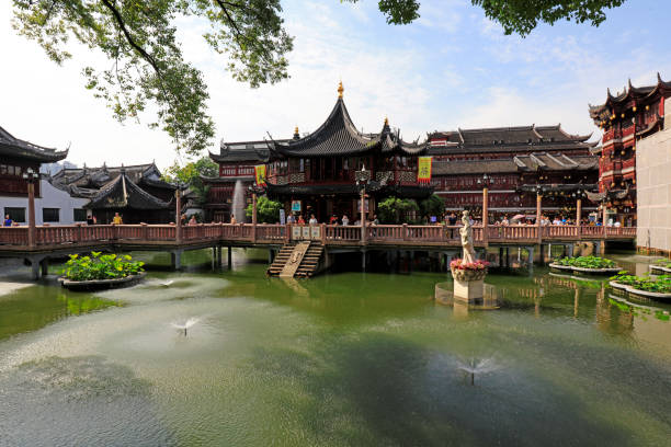 istock Ancient architecture in Yu Garden,Shanghai,China 1721731816