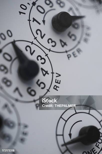 Gasmeter Stock Photo - Download Image Now - Business, Dial, Fuel and Power Generation