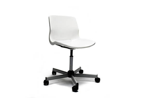 istock Stylish White office chair 172173547