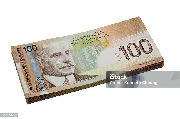 Foto de Notas De Cem Dólares Canadá e mais fotos de stock de Dólar canadense - Dólar canadense, Canadá, Cultura canadense