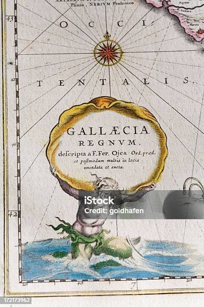 Ilustración de Detalle De Mapa Antiguo y más Vectores Libres de Derechos de Antiguo - Antiguo, Antigualla, Arte