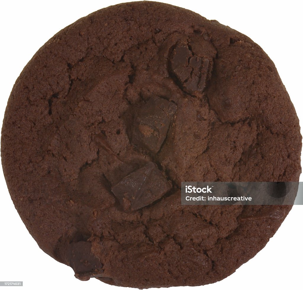 Cookie aux pépites de chocolat noir - Photo de Alimentation lourde libre de droits
