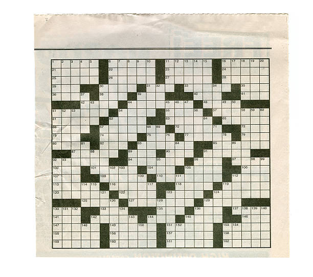 istock Newspaper Crossword Puzzle 172174973