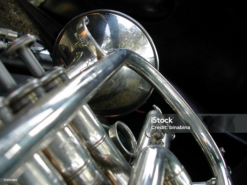 Trompete - Royalty-free Ao Ar Livre Foto de stock