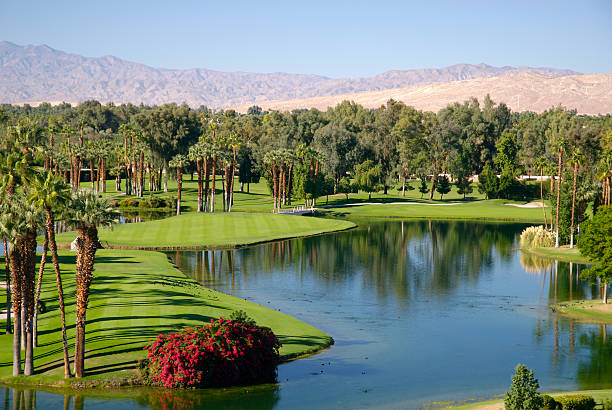 пустыня гольф series 3 - coachella southern california california southwest usa стоковые фото и изображения