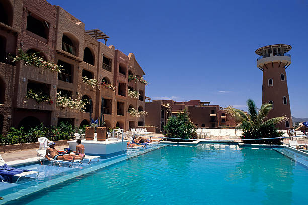 Luxury Resort Pool stock photo