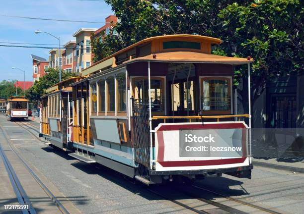 Linowy Tramwaj San Francisco - zdjęcia stockowe i więcej obrazów San Francisco - Stan Kalifornia - San Francisco - Stan Kalifornia, Tramwaj linowy, Bez ludzi