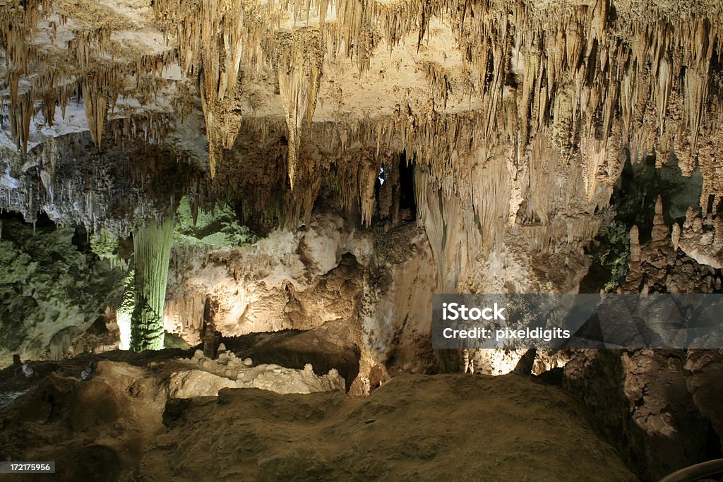 Carlsbad Caverns-Cave skalne - Zbiór zdjęć royalty-free (Park Narodowy Carlsbad Caverns)