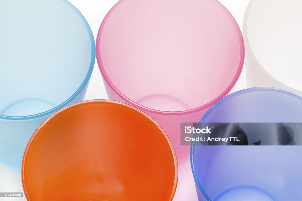 In plastica Color - Foto stock royalty-free di Arancione