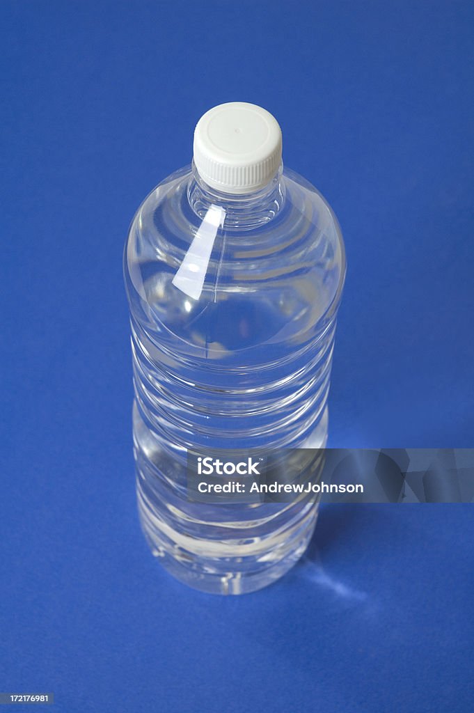 Garrafa de água - Foto de stock de Azul royalty-free