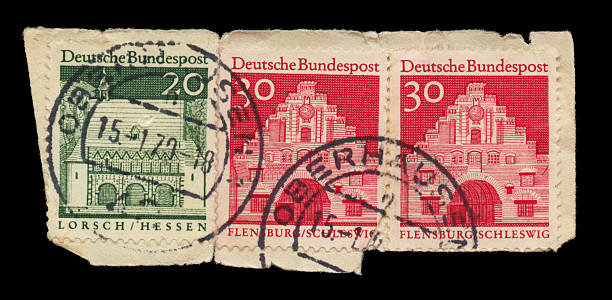 istock Vintage Stamps Germany 04 172177099