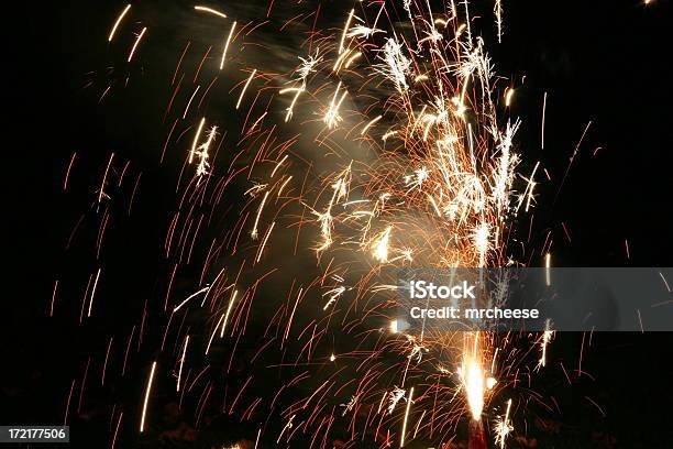 Shower Of Sparks 2 Stock Photo - Download Image Now - Firework - Explosive Material, Firework Display, Rain