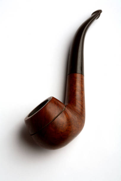 tobacco pipe stock photo